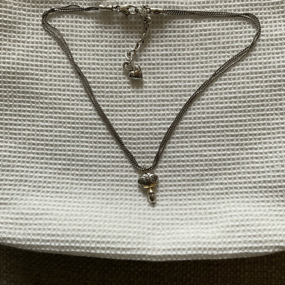 Brighton triple chain necklace